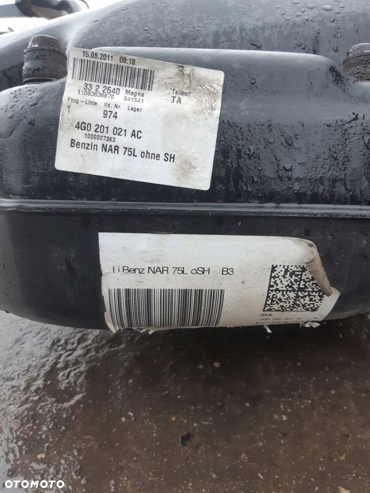 AUDI A6 C7 BENZYNA BAK ZBIORNIK PALIWA 4G0201021AC - 6