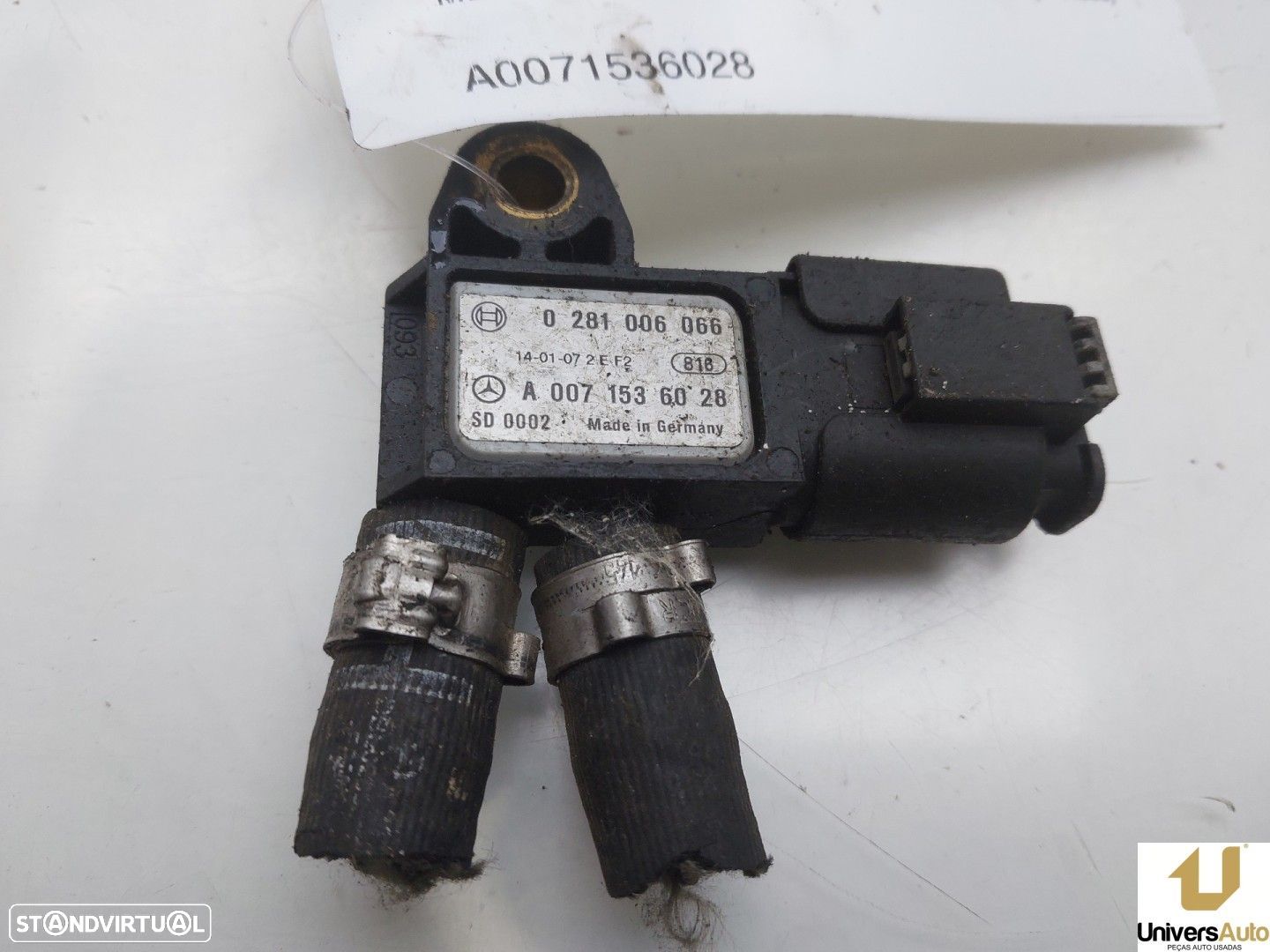 SENSOR DE PRESSÃO MERCEDES-BENZ CLA COUPE CLA 220 CDI / D (117.303) 170CV 2143CC - 1