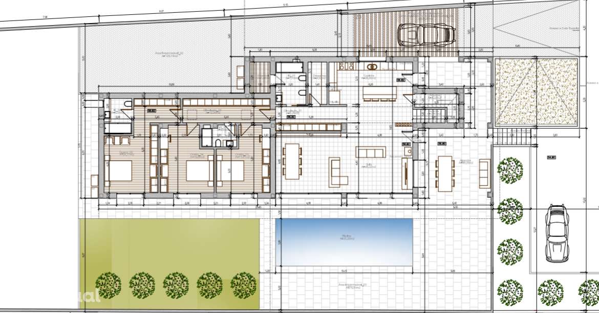Terreno em Coruche com 2400m² e com Licenca de Construcao de V2+3 - Grande imagem: 5/8