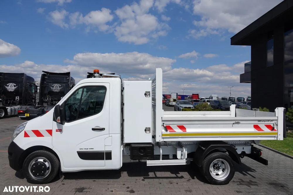 Renault MASTER DCI 145 / BASCĂLĂTOR DIN ALUMINIU / DUBLU / MANUAL / IMPORTAT - 15