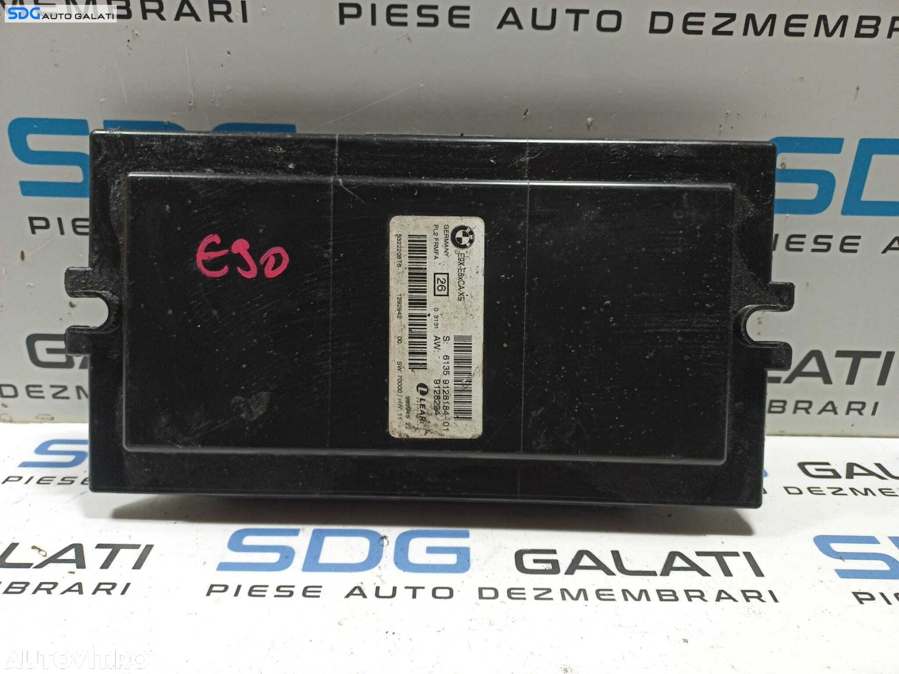 Unitate Modul Calculator Lumini FRM BMW Seria 3 E90 E91 2004 - 2010 Cod 9128184 6135912818401 [X3467] - 1