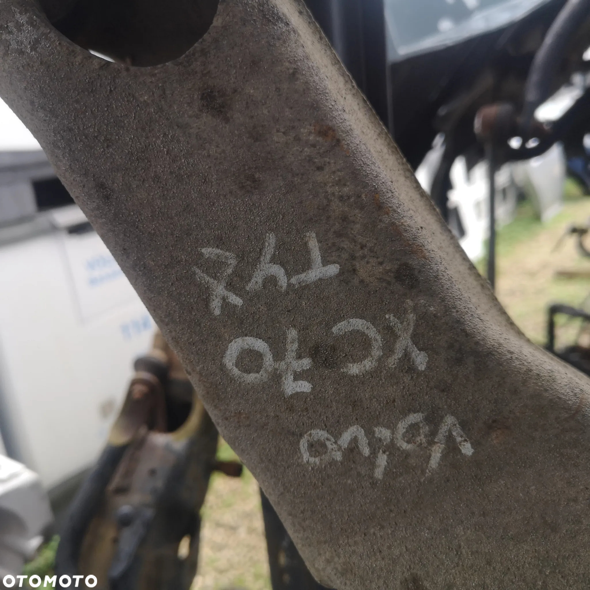 WÓZEK SANKI KOŁYSKA TRAWERS TYŁ VOLVO V70 XC70 - 4