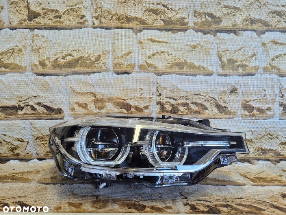 Reflektor Przód strona prawa BMW 3 F30 F35 F31 full led adaptive lci - 2
