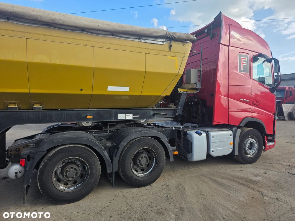 Volvo FH 540 6x4 + Wywrotka 2 Osiowa 60000 kg z Niemiec - 5