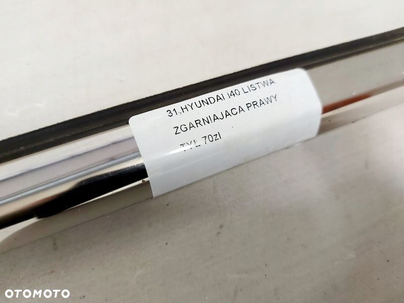 HYUNDAI I40 SEDAN LISTWA ZGARNIAJĄCA PRAWY TYŁ PRAWA TYLNA - 4