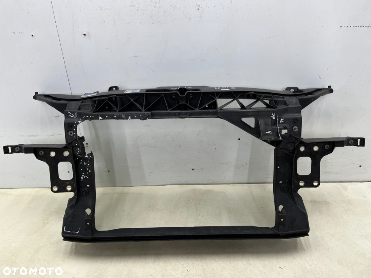 Pas przedni Seat Leon 2 II 1p0 05-12r. wzmocnienie czołowe ramka chłodnic okular 1p0805588b - 1
