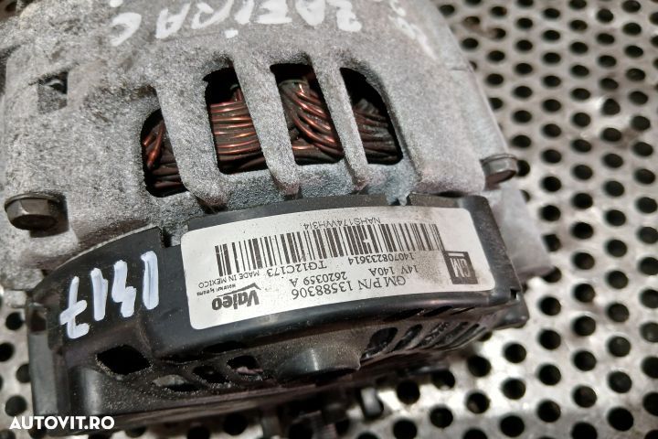 Alternator 13588306 13588306 Opel Zafira C [2012 - 2016] Tourer miniv - 4