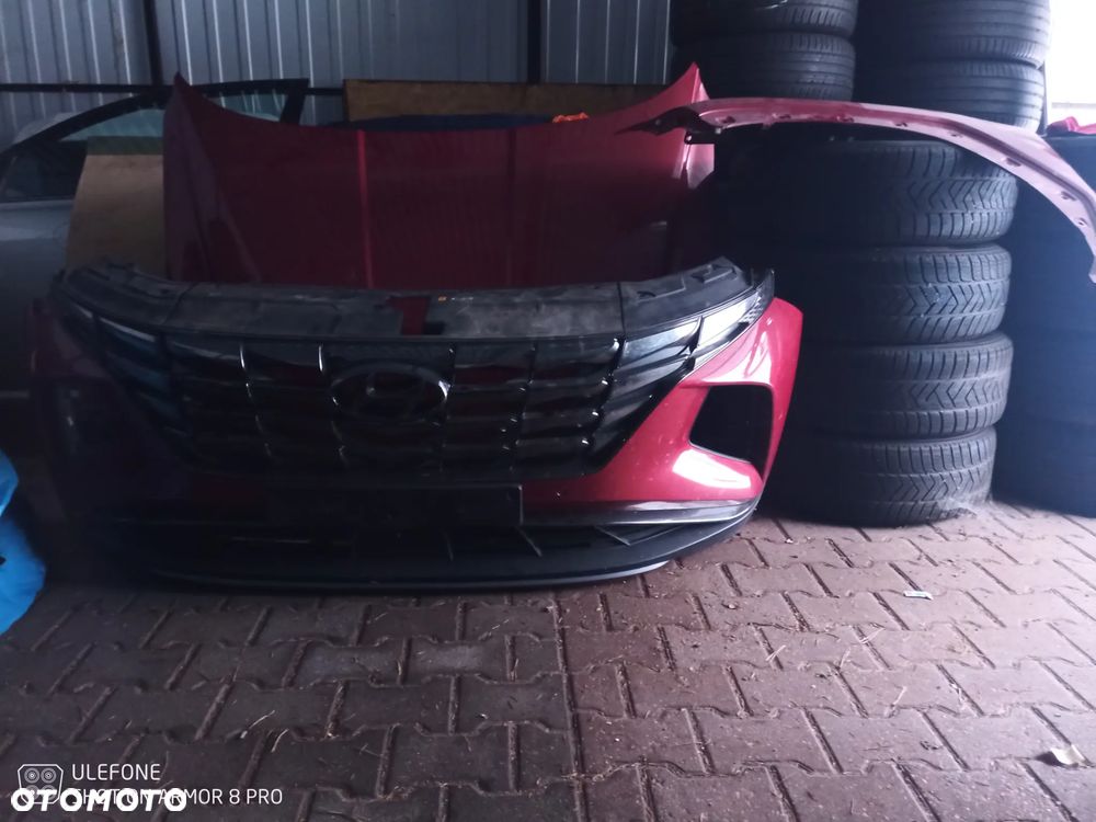 Hyundai Tucson 2020-2024 przód kompletny maska zderzak WR6 - 1