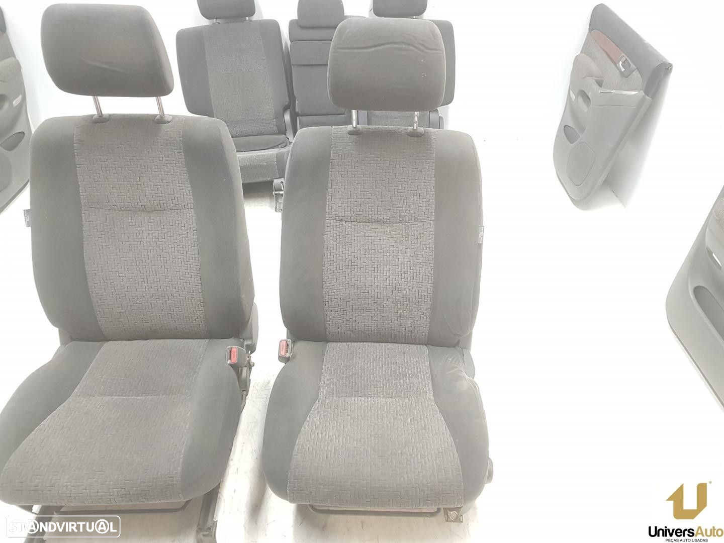 JOGO BANCOS COMPLETO TOYOTA LAND CRUISER PRADO 2004 -JUEGO ASIENTOS EN TELA - 3