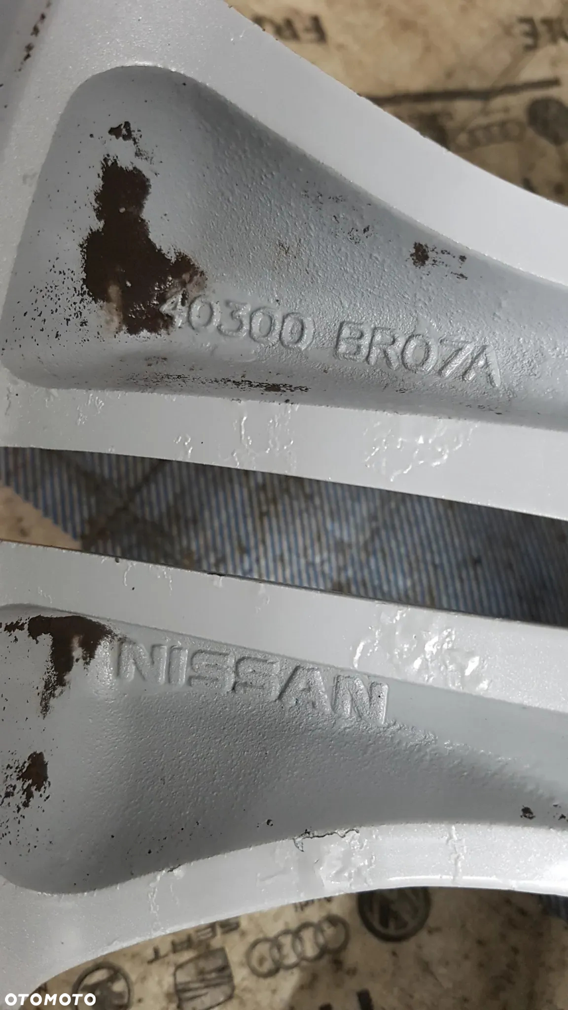 FELGI ALU  ORYGINAŁ NISSAN JUK QASHQAI 5X114,3 6.5JX17 ET40 - 14