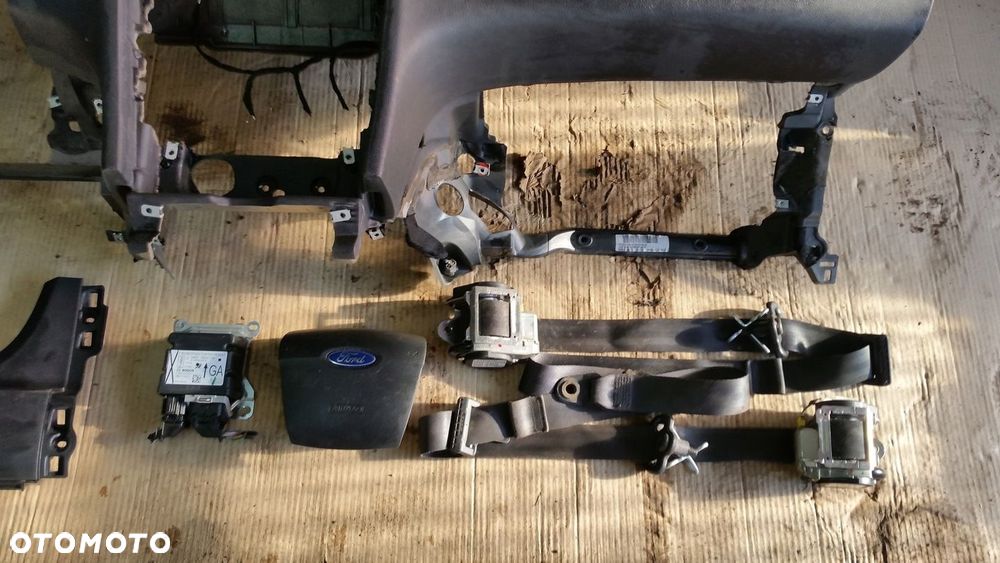 FORD S-MAX 07-14r DESKA ROZDZIELCZA AIRBAG KOMPLET - 2