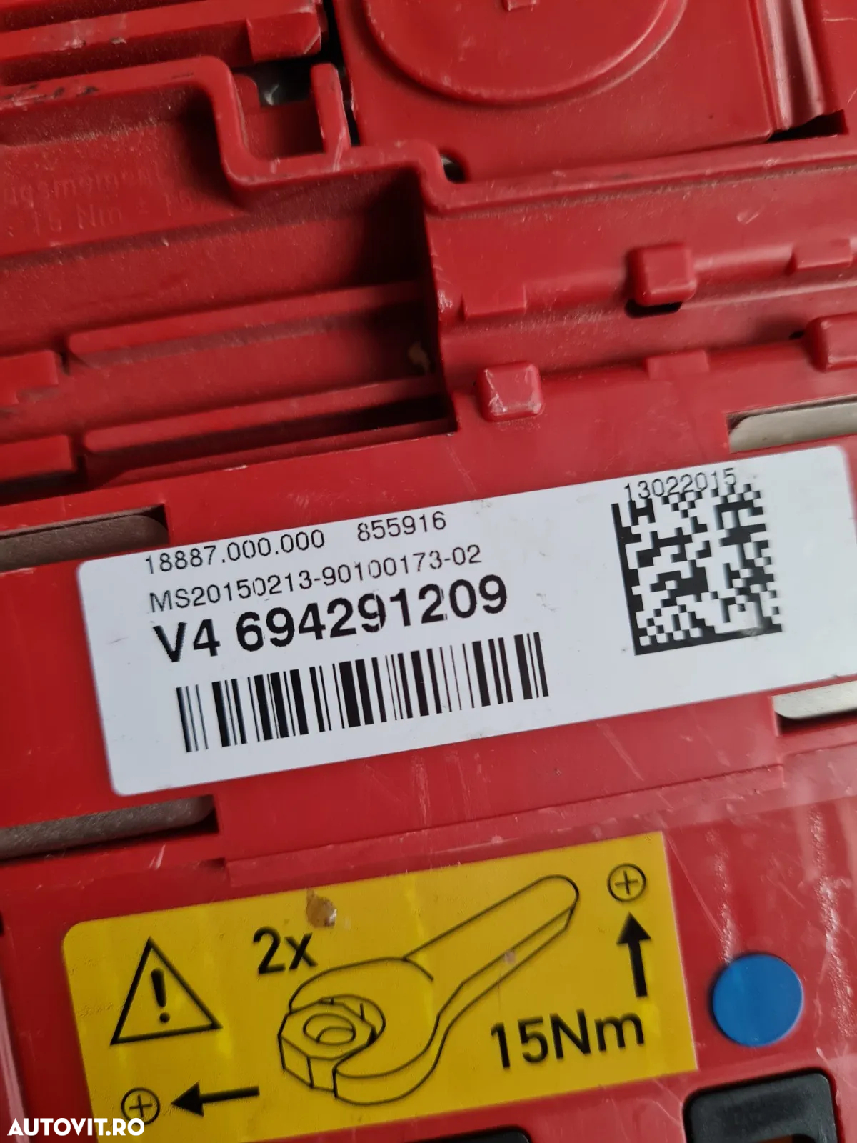 Borna Baterie Plus Bmw E90 E91 E87 Cod  - Dezmembrari Arad - 6