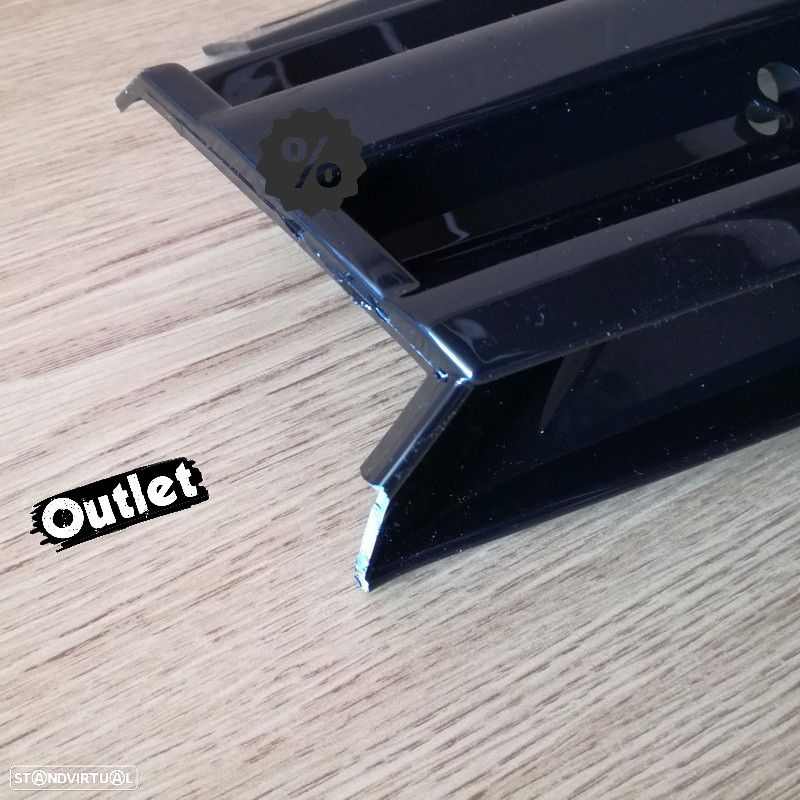 R016030C1 GRELHA FRONTAL VOLKSWAGEN GOLF VI 08-12 PRETO BRILHO - 3