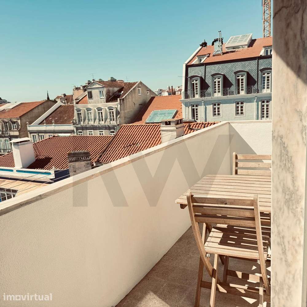 Apartamento T3 com Terraços em Arroios - Lisboa - Grande imagem: 2/19