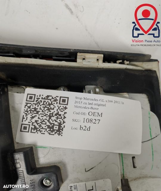 Stop cu led original Mercedes-Benz GL-Class X166 2012 2013 2014 2015 O - 7