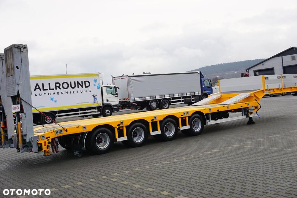 Bodex / NISKOPODWOZIOWA / 4 OSIE / NAJAZDY / 2 X OŚ SKRĘTNA / DMC 65 000 KG / JAK NOWA - 26