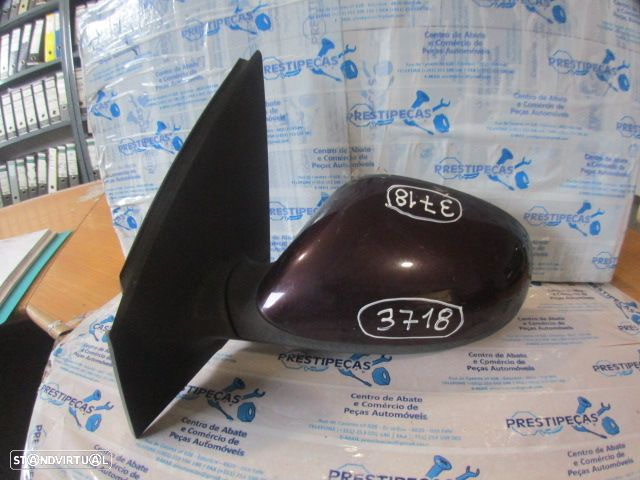 Espelho 007354112270 LANCIA YPSILON 4 FASE 2 2007 1.3JTD 75CV 3P VIOLETA ESQ ELETRICO VIDRO PARTIDO 5 PINOS - 2
