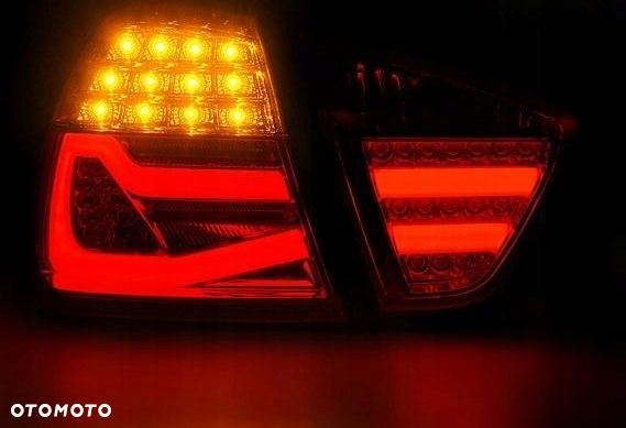 Lampy tylne kpl 4szt LED Diodowe Neon Dymione Tuning Bmw 3 e90 sedan 05-08 - 2