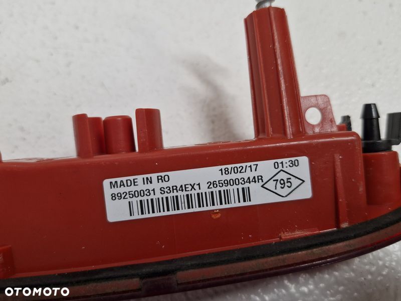 SMART W453 453 ŚWIATŁO LAMPKA 3 TRZECIE STOP STOPU 265900344R - 7