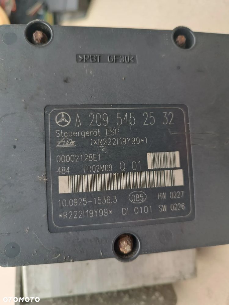 MERCEDES W203 POMPA HAMULCOWA ABS A2034310812 A2095452532 - 6