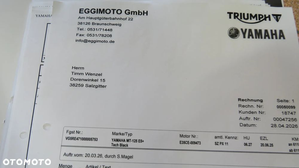 Yamaha MT - 19