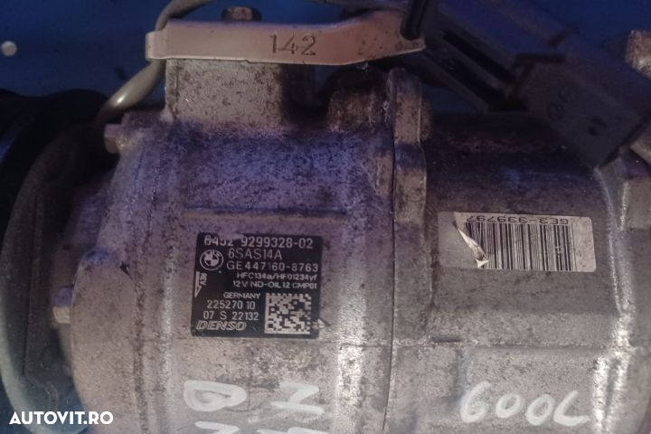 Compresor AC N47D20B 6452 9299328 02 6SAS14A 4471608763 MX1253 BMW Se - 4