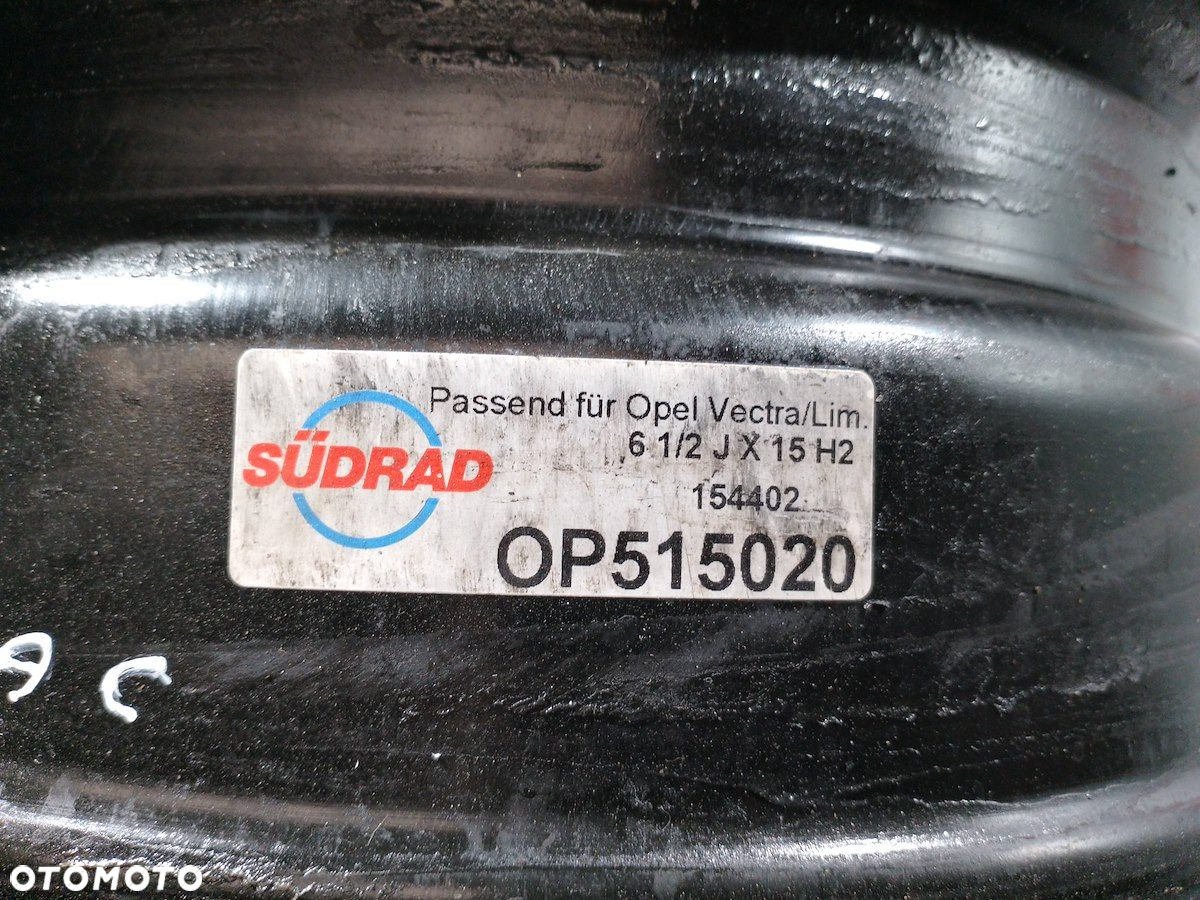 FELGA STALOWA 15 OPEL VECTRA C SRD154402 - 5