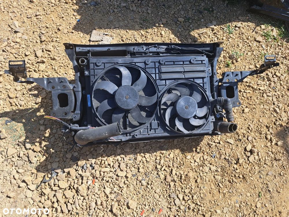 Skoda Octavia II pas przedni kompletny 1.8 tsi chłodnice belka pod zderzak wzmocnienie - 6