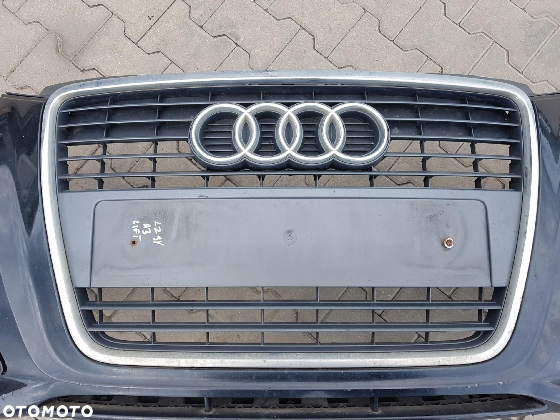 AUDI A3 8P LIFT 08-12r ZDERZAK PRZÓD GRILL - 3