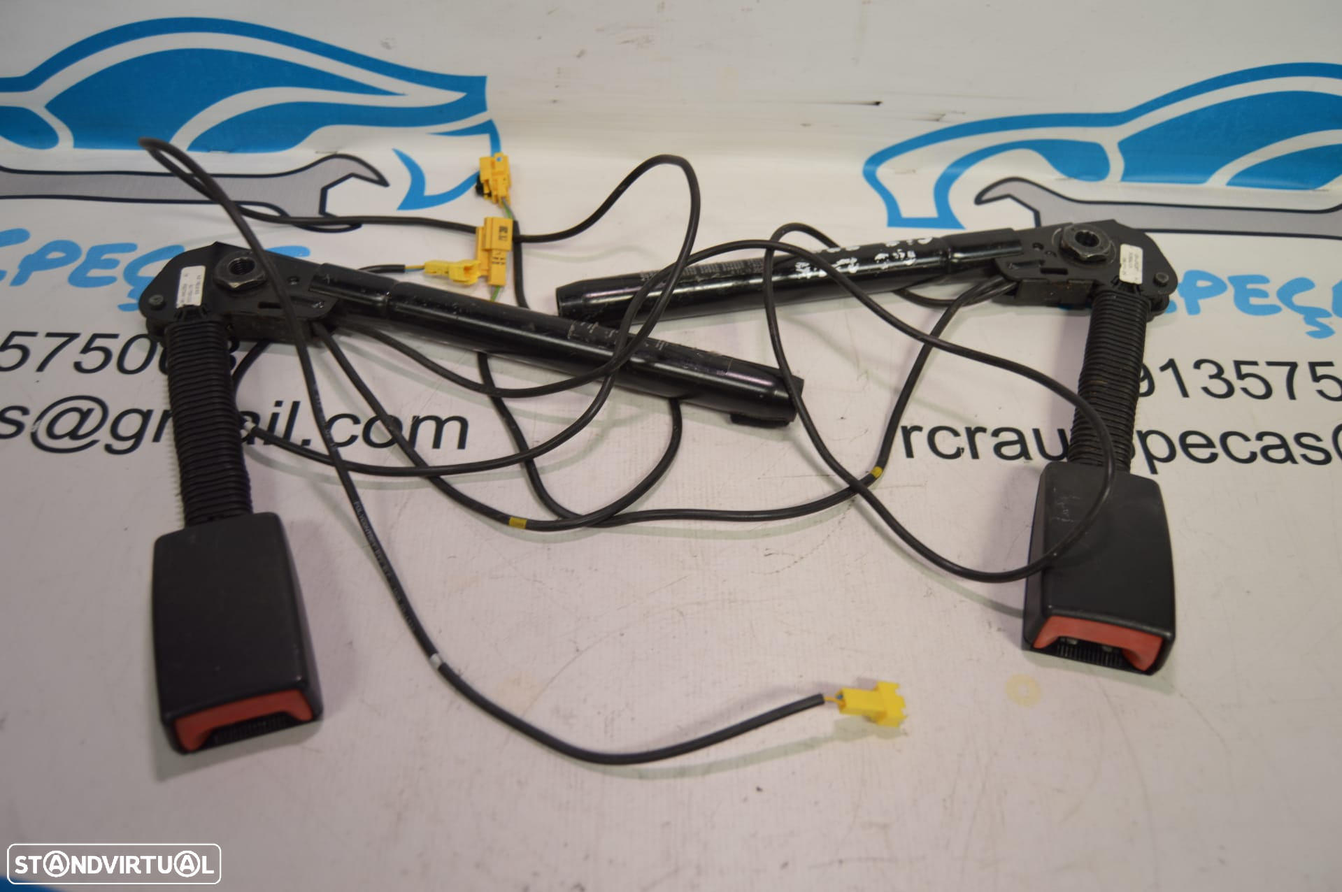 FRENTE INTERIOR TABLIER KIT AIRBAG AIRBAGS CENTRALINA VOLANTE GUIADOR PASSAGEIRO CINTO CINTOS PRÉ-TENSORES MERCEDES BENZ 0285010146 A2196802387 2196802387 305732310 MERCEDES BENZ CLS 320 C219 W219 - 26