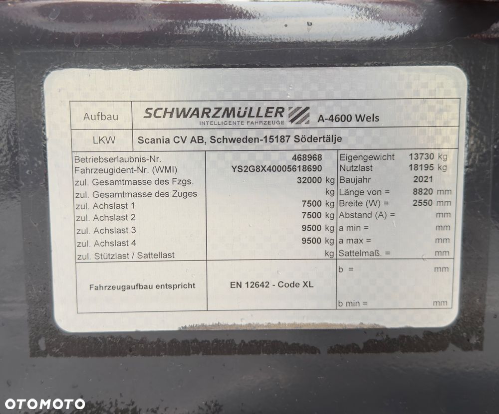 Scania G410 XT /// SCHWARZMÜLLER /// Nawigacja /// - 10