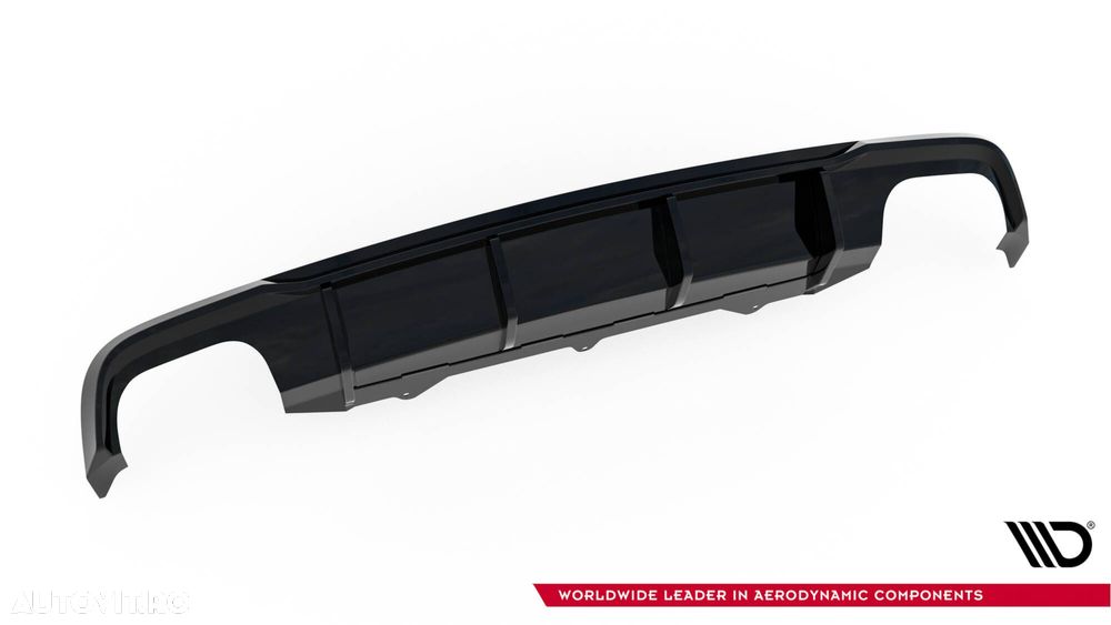 Difuzor Bara Spate compatibil cu Audi A6 4G S-Line Maxton Design - 7
