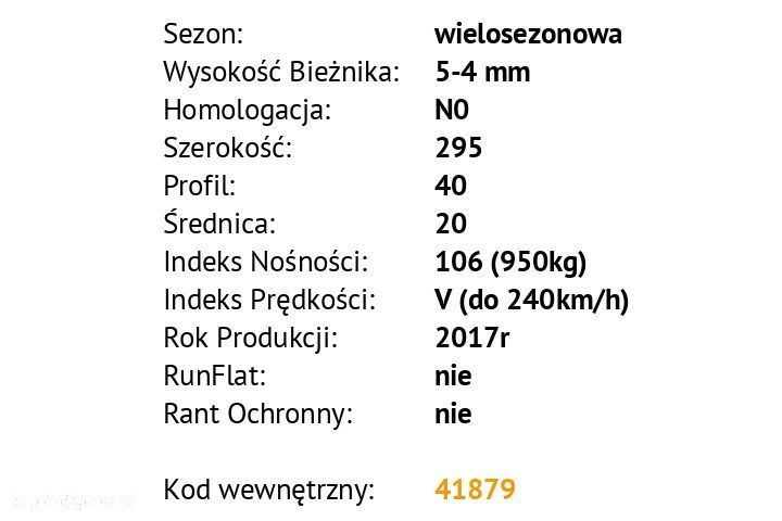 Michelin LATITUDE ALPIN LA2 - 295/40 R20 - 3