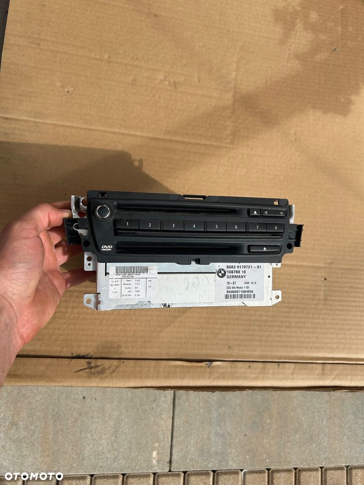 Bmw e90 lift radio 2063170 radioodtwarzacz - 2