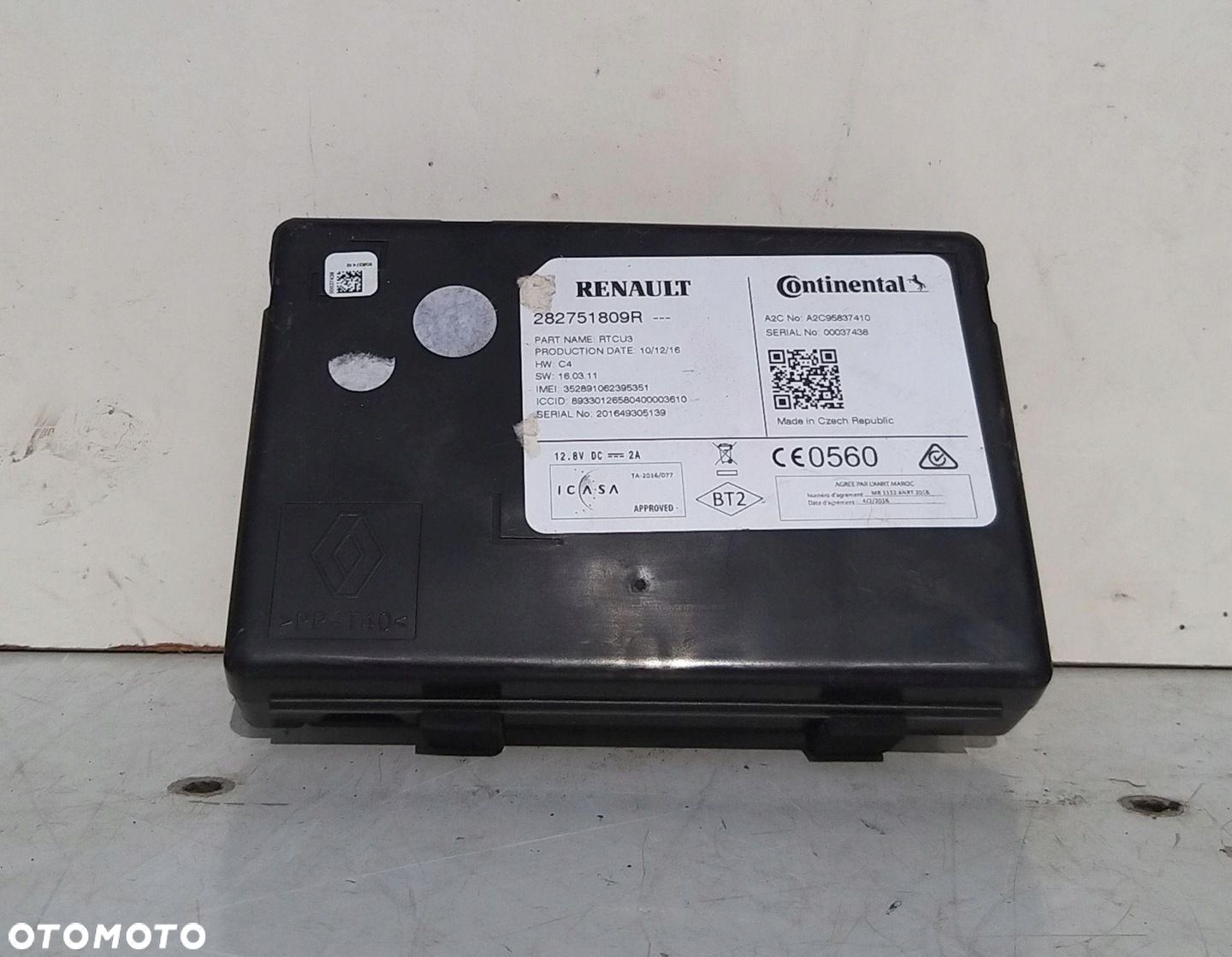 MODUŁ NAWIGACJI RENAULT SCENIC IV NAVI 282751809R - 1