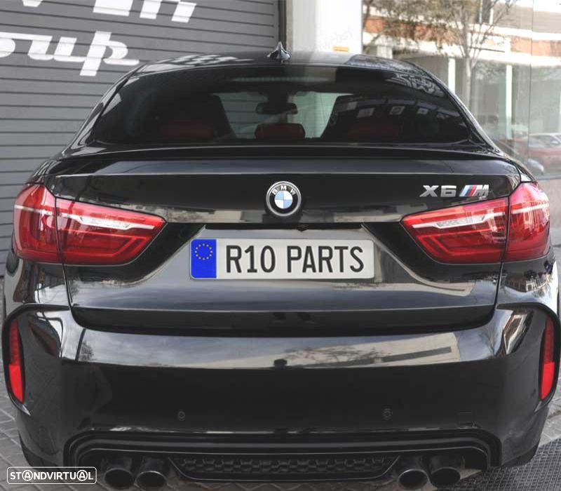AILERON LIP BMW X6 F16 F86 14- LOOK M - 2
