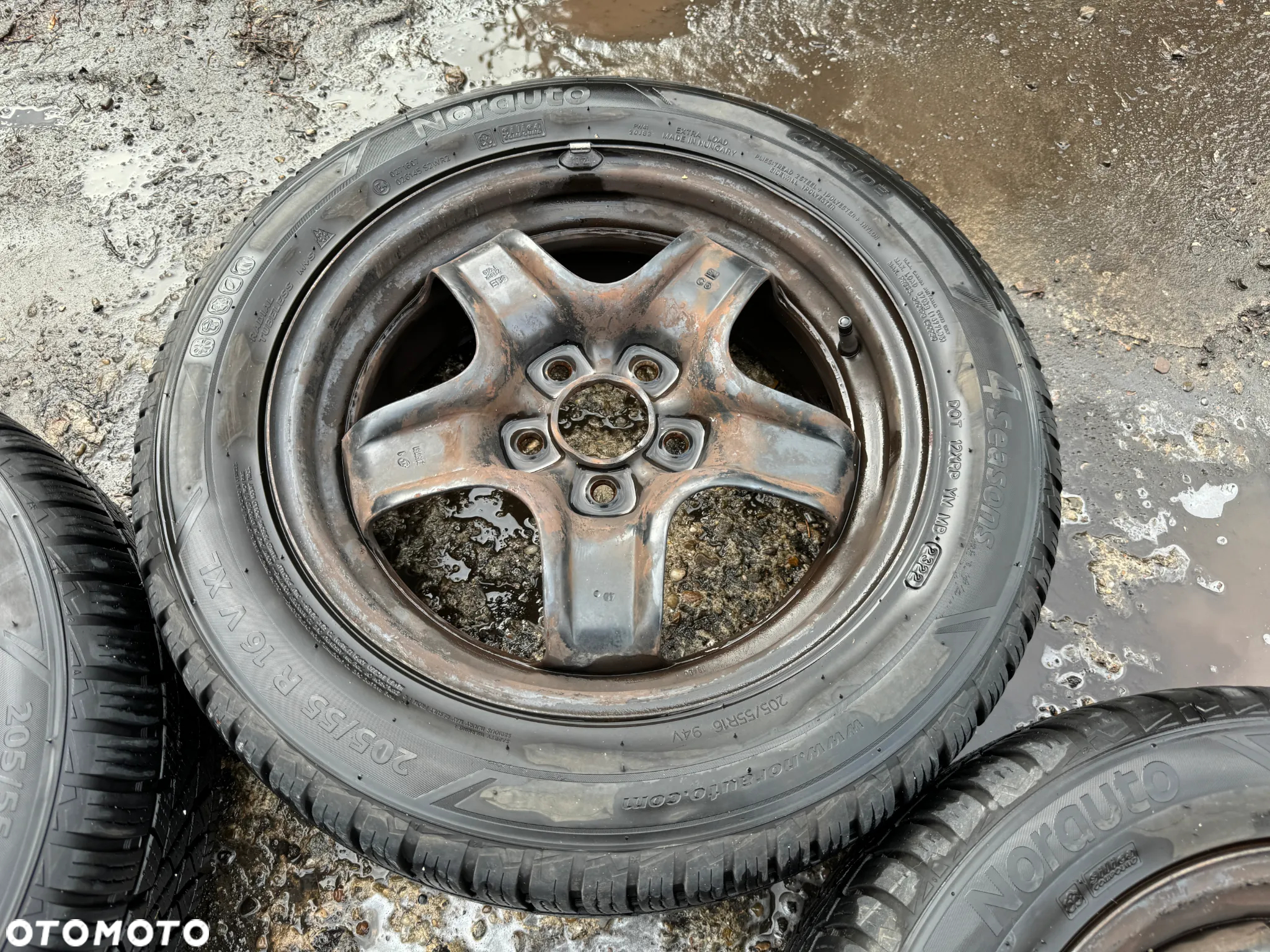 Koła felgi struktura 16' Opel 5x110 6,5Jx16H2 ET39 OE - 4