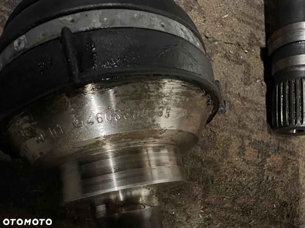 Półoś przednia długa z blokadą mercedes g-klasa w460 - 4