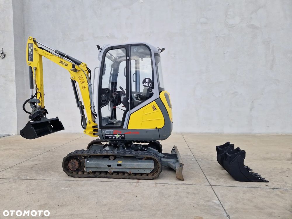 Wacker Neuson ET 24 jak Cat, Kubota, JCB R407 - 5