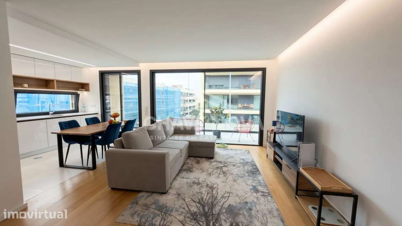 Apartamento T2 Novo c/ Lugar de Garagem Duplo na Madalena GN/02506-TP - Grande imagem: 2/23