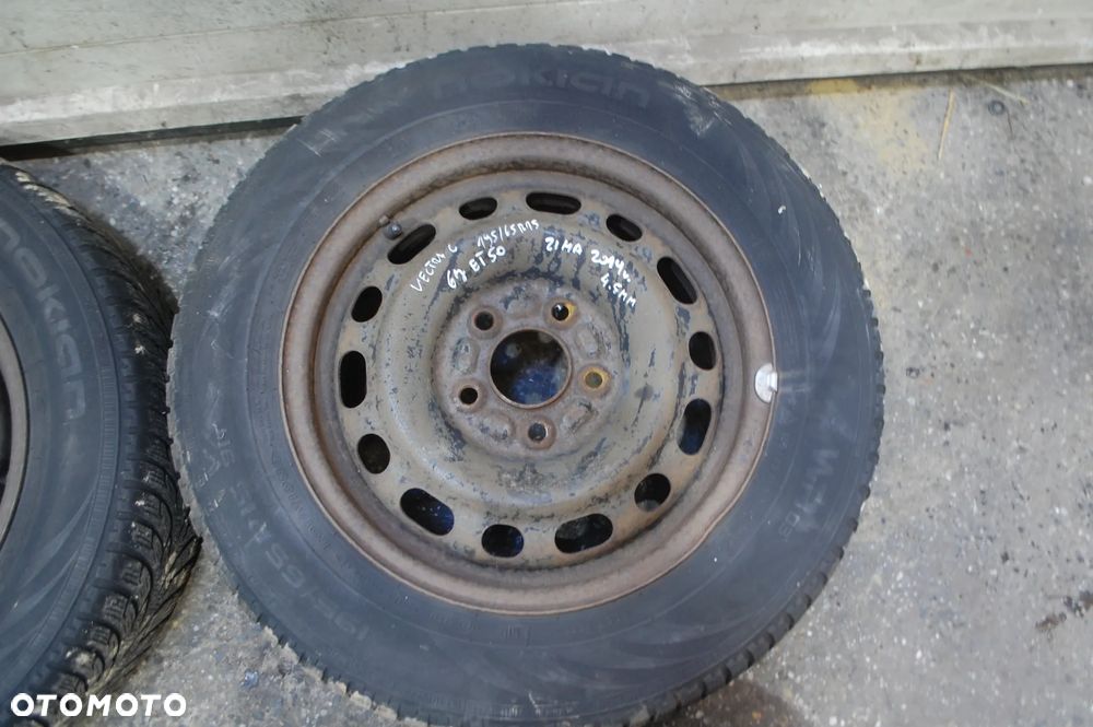 FELGI STALOWE + OPONY ZIMOWE 195/65R15 5X110 ET50 6J OPEL VECTRA C SIGNUM - 5