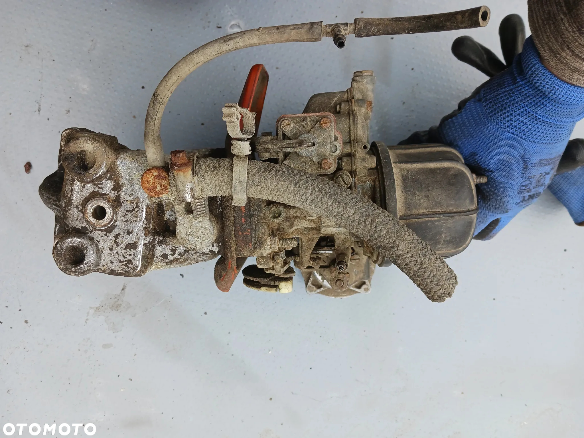 Gaźnik kompletny fiat Cinquecento 700 podstawa mesko 7758703 - 5