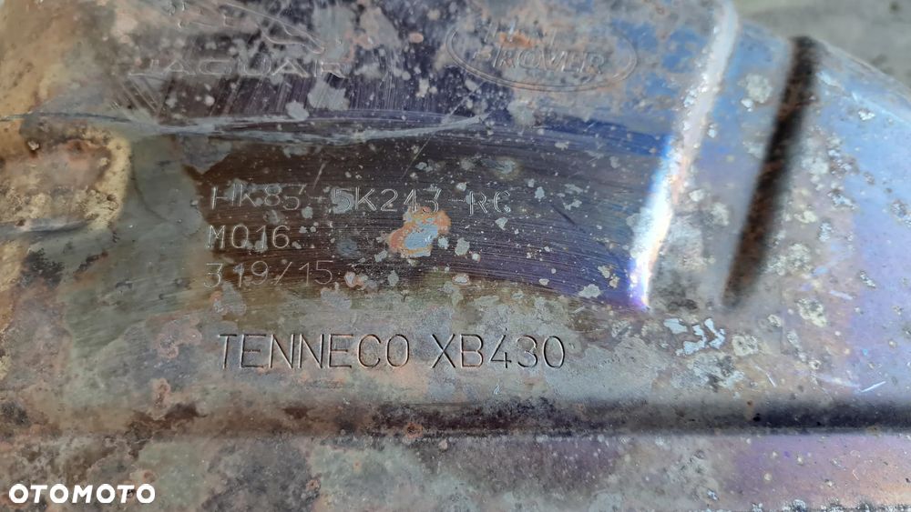 Jaguar F Pace HK83 tlumik uklad wydechowy wydech koncowka tlumika Lewa Lewy - 3