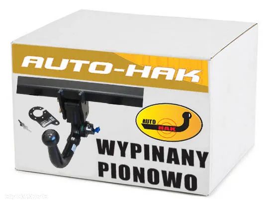 HAK HOLOWNICZY Z KULĄ ODPINANĄ PIONOWO ZABEZPIECZONA KLUCZYKIEM+MODUŁ do VOLKSWAGEN VW TIGUAN 2 II - 12