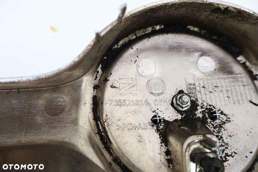 FIAT 500L ATRAPA LISTWA ZDERZAKA PRZÓD CHROM 735525816 - 11