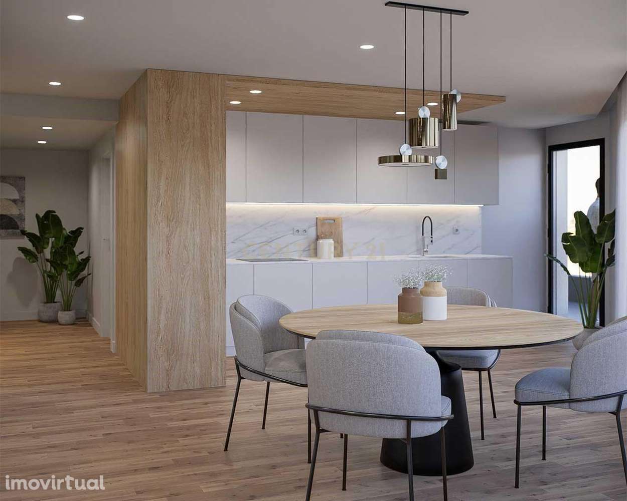 Apartamento T3 de luxo, com Piscina no rooftop, perto da praia - Grande imagem: 5/35