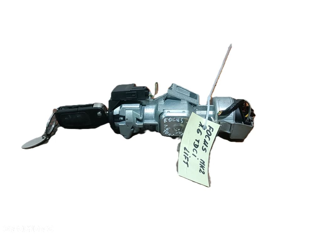 FORD FOCUS MK2 04-11 r. LIFT 1,6 TDCI STACYJKA + KLUCZYK 3M51-3F880-AE + - 1