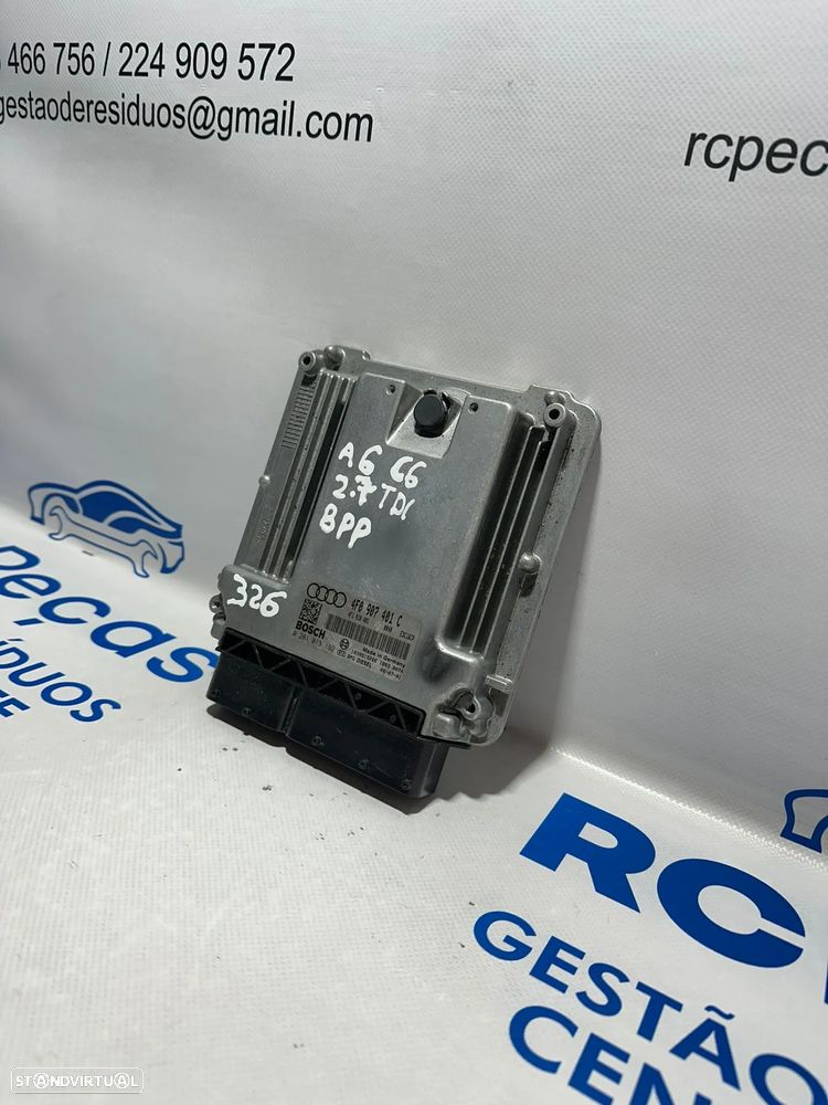 .Centralina Motor Original Bosch VAG Audi A6 C6 2.7 TDi BPP 3.0 TDi BMK ASB 4F0907401C 0281013192 - 3