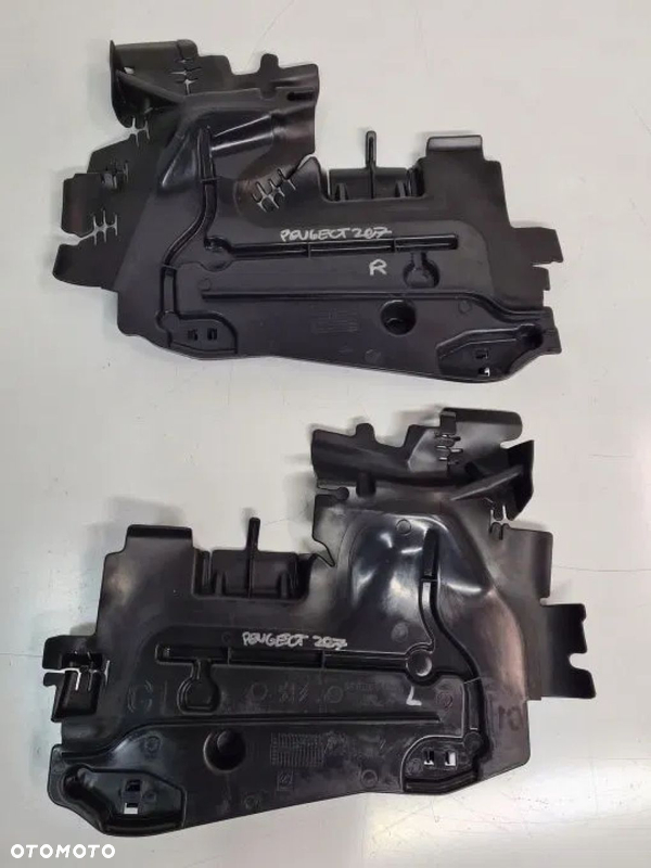 KIEROWNICA POWIETRZA LEWA PRAWA PEUGEOT 207 THP