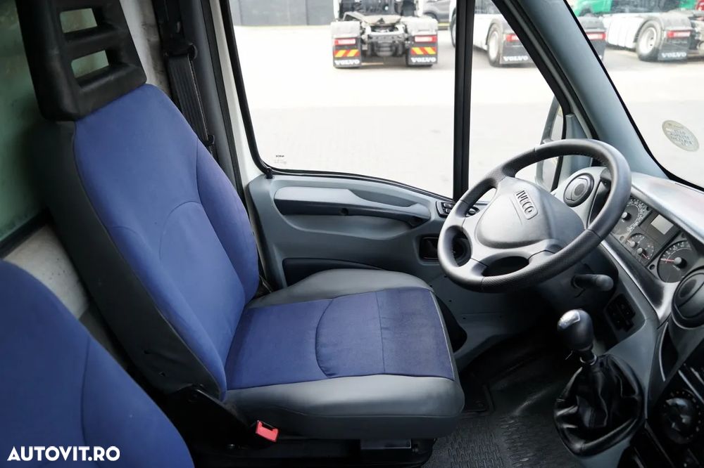 Iveco DAILY 35-150 / CONTAINER 4.3 m / 750 KG RIDICARE / DUBLU / IMPORTAT - 23